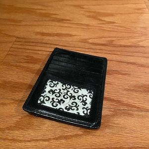 Hobo leather card wallet